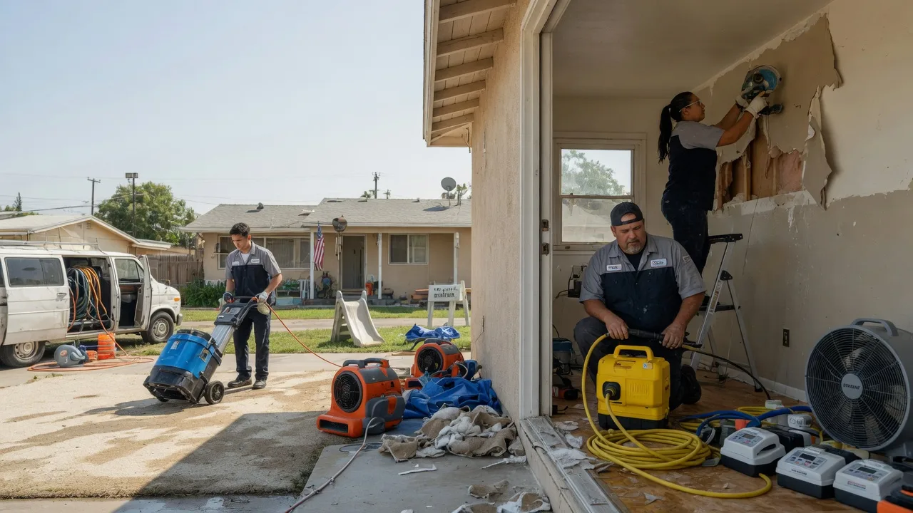 Water Damage Restoration in Marietta, TX near me